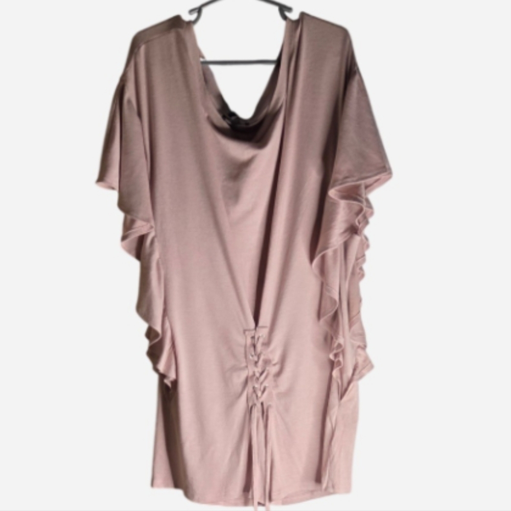 Express Womens  Tie Front  Top Size S